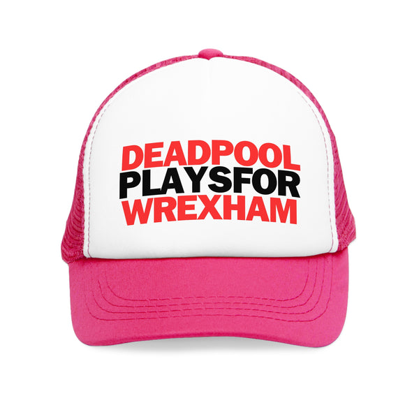 Deadpool Plays For Wrexham Mesh Cap: The Ultimate Fan Accessory
